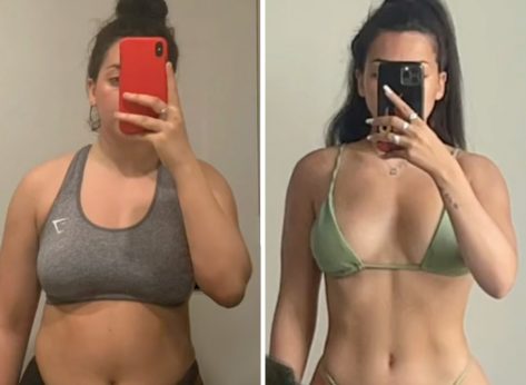 Woman Stuns Fans With Flat Belly After Losing 30 Pounds With These 5 Habits