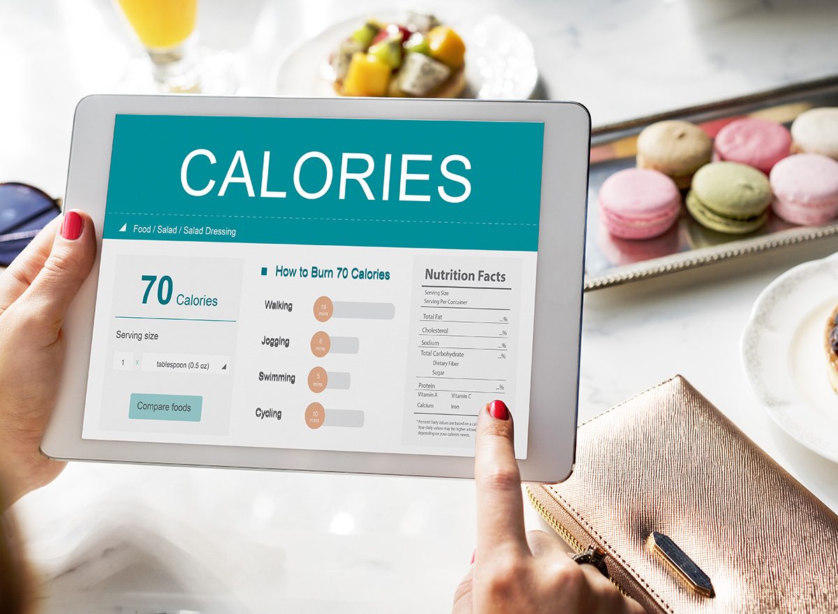 Calories Nutrition Food Exercise Concept