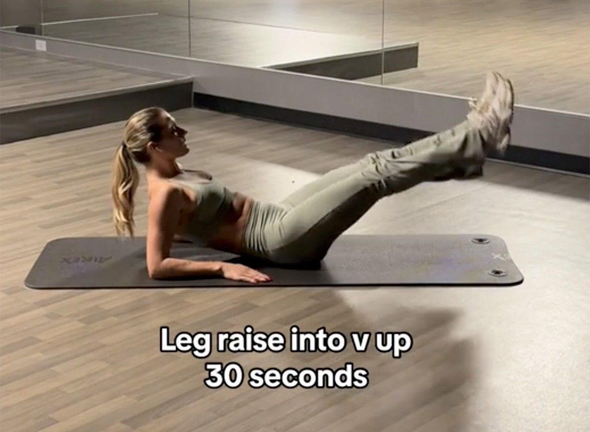 5 Simple Ab Exercises for a Flat Belly from Maia Henry