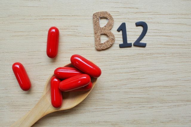 Vitamin B complex consists of 8 types of vitamin B B1 thiamine B2 riboflavin B3 niacin B5 pantothenic acid B6 Pyridoxine , B7 biotin , B9 Folic, B12 Cobalamin,
