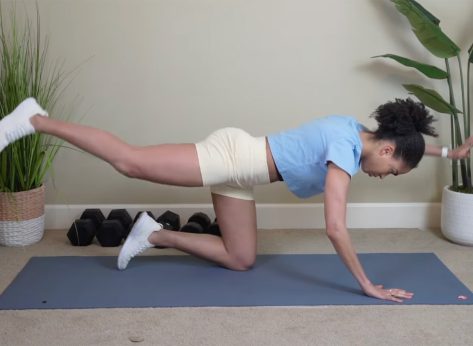 Britany Williams Shares 10-Minute, Zero Equipment Beginner Workout