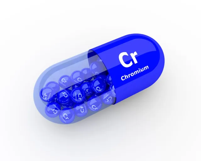 3d pills with chromium Cr element dietary supplements