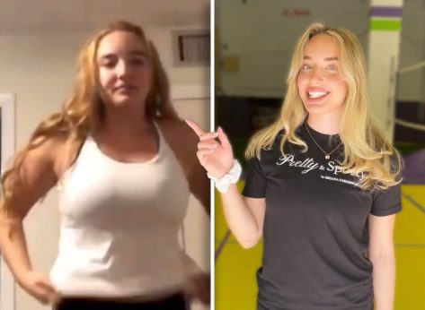 Woman Wows With Her Flat Stomach After Losing 30 Pounds by Walking