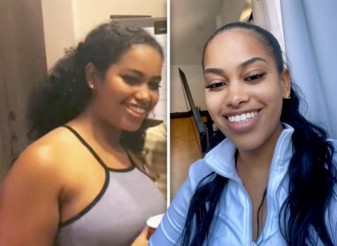 Woman Amazes With Flat Belly After Shedding 50 Pounds in Less Than a Year