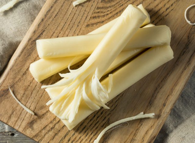 Healthy Organic String Cheese For a Snack