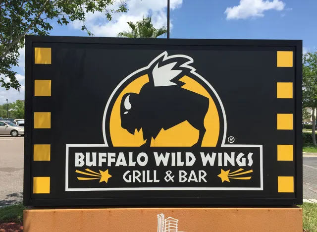 JACKSONVILLE, FL-APRIL 27, 2016: Buffalo Wild Wings bar and grill. Buffalo Wild Wings is growing throughout the USA.
