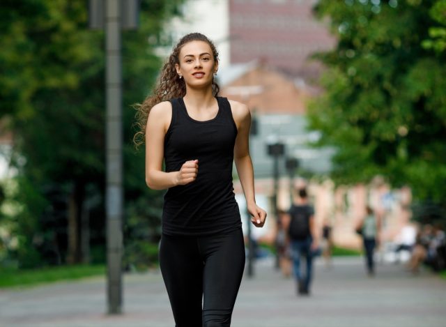 Woman running