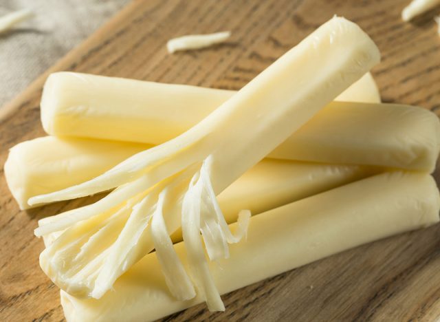 Healthy Organic String Cheese For a Snack