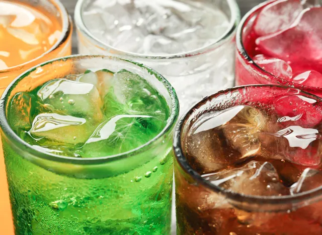 Soft drinks and fruit juice mixed with soda high in sugar have a negative effect on physical health