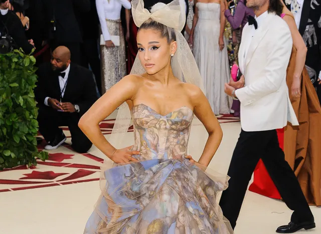 Ariana Grande attends the 2018 Metropolitan Museum of Art Costume Institute Benefit Gala on May 7, 2018 at the Metropolitan Museum of Art in New York, New York, USA