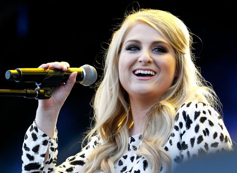 LAS VEGAS-SEP 20: Singer Meghan Trainor performs in concert at the 2014 iHeartRadio Music Festival Village Show at MGM Resorts Village on September 20, 2014 in Las Vegas, Nevada.