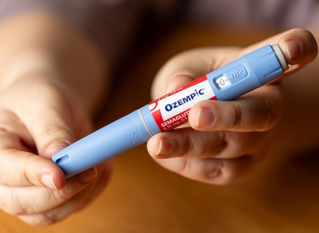 Santiago, Chile, august 16th, 2023. Pen injection of semaglutide named