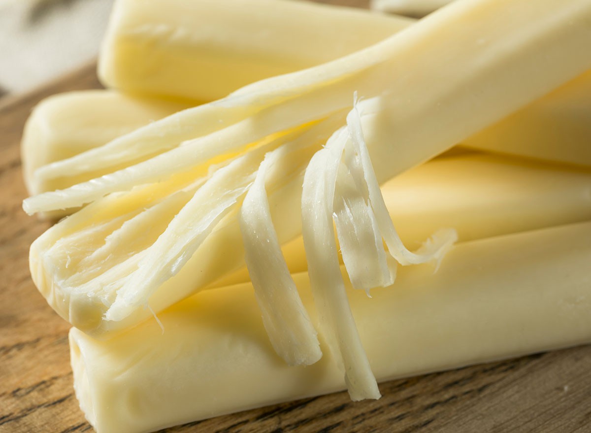Healthy Organic String Cheese For a Snack
