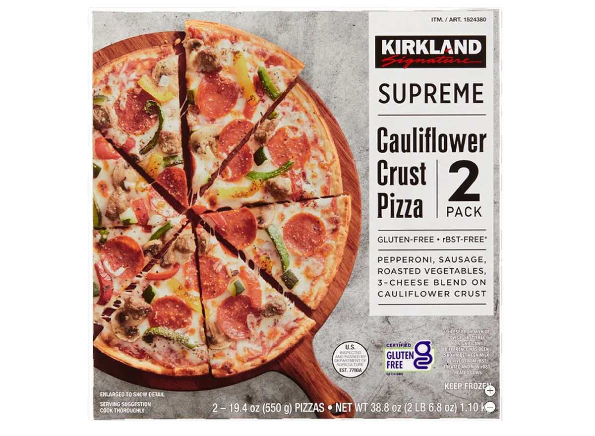 Kirkland Signature Supreme Cauliflower Crust Pizza