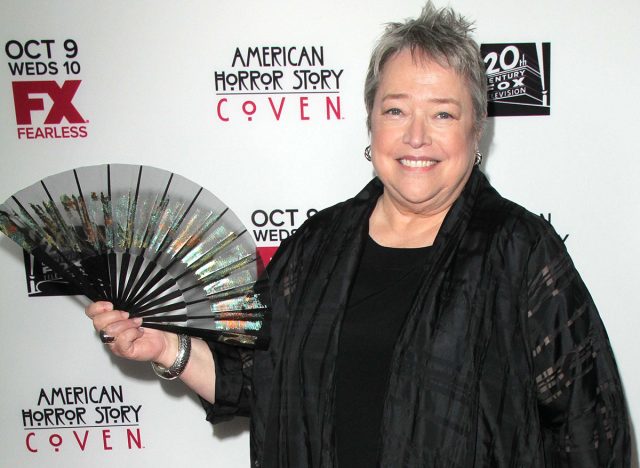 LOS ANGELES - OCT 7: Kathy Bates at the "American Horror Story Coven" Red Carpet Event at Pacific Design Center on October 7, 2013 in West Hollywood, CA