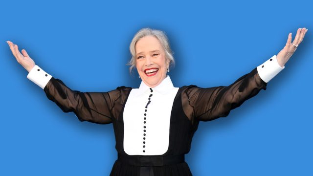 LOS ANGELES - MAY 7: Kathy Bates at the CBS Fest 2025 at Paramount Studios on May 7, 2025 in Los Angeles, CA