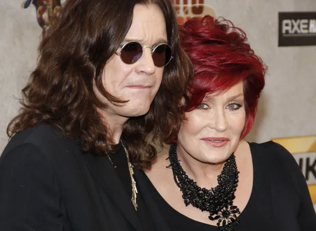 Ozzy Osbourne and Sharon Osbourne at the 2010 Guys Choice Awards held at the Sony Pictures Studios in Culver City, USA on June 5, 2010.