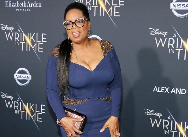 Oprah Winfrey at the Los Angeles premiere of 'A Wrinkle In Time' held at the El Capitan Theater in Hollywood, USA on February 26, 2018.