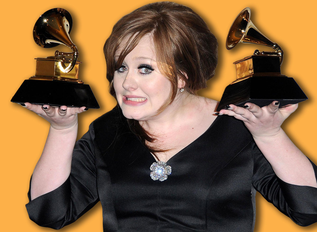 Adele in the press room at the 51st Annual GRAMMY Awards. Staples Center, Los Angeles, CA. 02-08-09