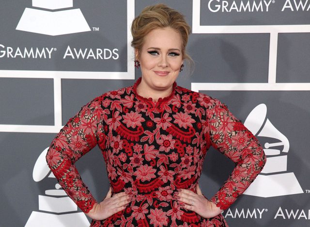 LOS ANGELES - FEB 10: Adele arrives to the 2013 Grammy Awards on February 10, 2013 in Hollywood, CA