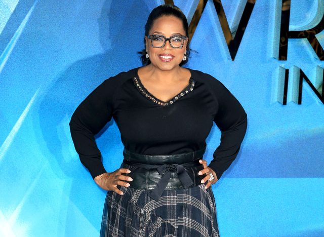 London, United Kingdom - March 13, 2018: Oprah Winfrey attends the European Premiere of 'A Wrinkle In Time' at BFI IMAX in London, England.