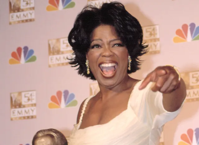 Oprah Winfrey at the EMMY AWARDS, 9/22/2002, LA, CA