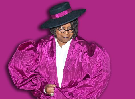 NEW YORK, NY - NOVEMBER 02: Christian Siriano and Whoopi Goldberg attend the 2021 ACE Awards at Cipriani 42nd Street on November 02, 2021 in New York City.