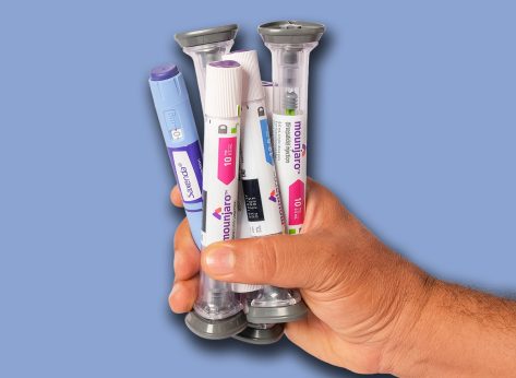 Basrah, Iraq- January 05, 2024: photo of Saxenda and Mounjaro Weight Loss Pens