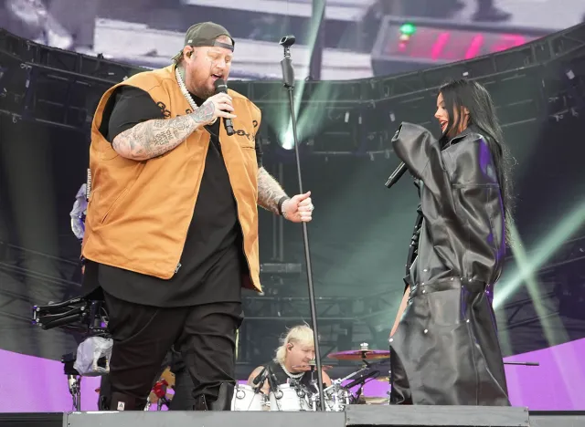 New York, USA - September 28, 2024: Behind-the-scenes moments of artists, including Rauw Alejandro, RAYE, Jelly Roll, and more, preparing for their performances at the Global Citizen Festival 2024.