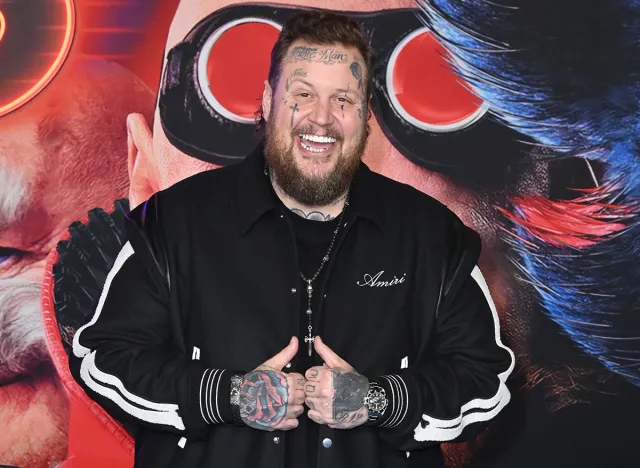 LOS ANGELES, CA. December 16, 2024: Jelly Roll at the premiere for Sonic the Hedgehog 3 at the TCL Chinese Theatre.