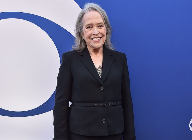 LOS ANGELES - MAY 02: Kathy Bates arrives for CBS Fall Preview on May 02, 2024 in Hollywood, CA