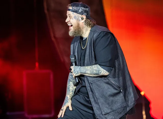 London, UK - September 20, 2025: Jelly Roll performs at Tottenham Hotspur