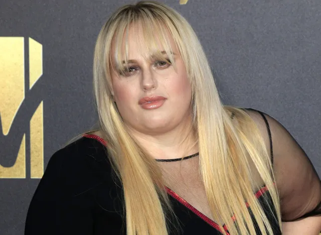 LOS ANGELES - APR 9: Rebel Wilson at the 2016 MTV Movie Awards Arrivals at the Warner Brothers Studio on April 9, 2016 in Burbank, CA