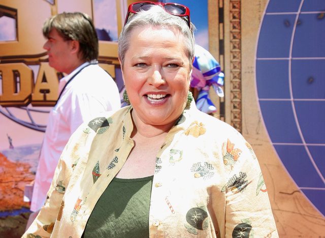Kathy Bates at the Los Angeles premiere of 'Around The World In 80 Days' held at the El Capitan Theater in Hollywood, USA on June 13, 2004.