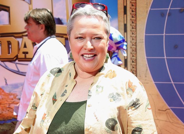 Kathy Bates at the Los Angeles premiere of 'Around The World In 80 Days' held at the El Capitan Theater in Hollywood, USA on June 13, 2004.