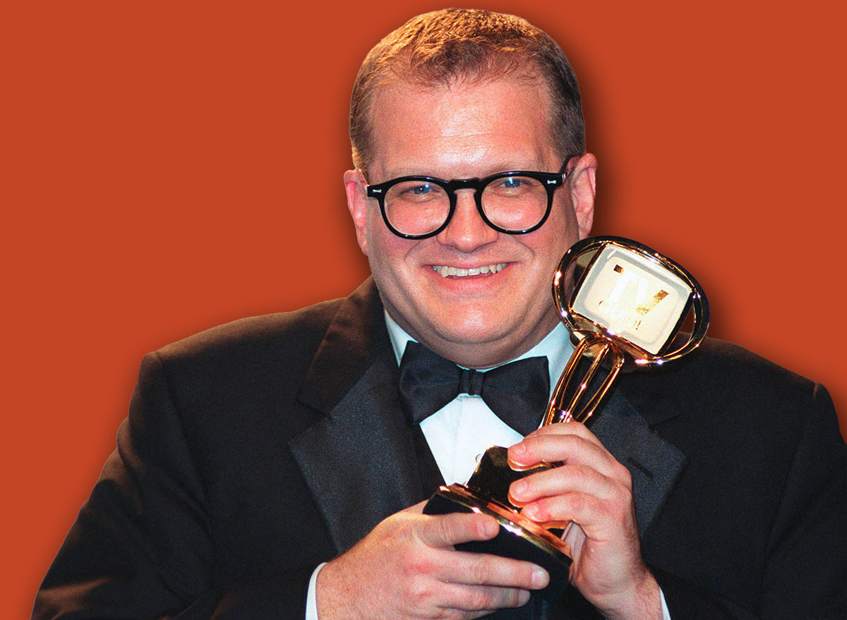 01FEB99: Comedian DREW CAREY at the 1st Annual TV Guide Awards in Los Angeles. He won the Editors' Award. Paul Smith / Featureflash