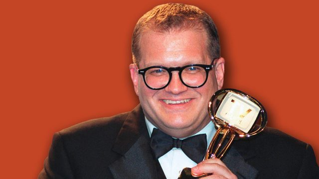 01FEB99: Comedian DREW CAREY at the 1st Annual TV Guide Awards in Los Angeles. He won the Editors' Award. Paul Smith / Featureflash