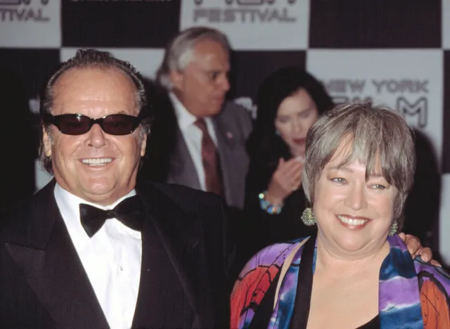 Jack Nicholson and Kathy Bates at opening night of 40TH NEW YORK FILM FESTIVAL, NY 9/27/2002