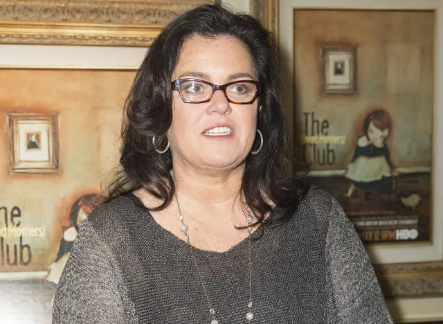 NEW YORK, NY - MAY 08, 2014: Comedian Rosie O'Donnell attends the "The (Dead Mothers) Club" premiere at HBO Theater