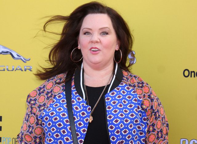 LOS ANGELES - NOV 16: Melissa McCarthy at the PS Arts Express Yourself Benefit at the Barker Hanger on November 16, 2014 in Santa Monica, CA