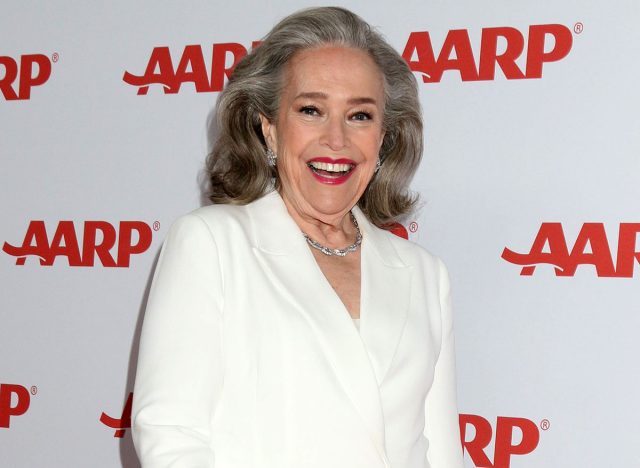 LOS ANGELES - JAN 10: Kathy Bates at the 24th AARP Movies for Grownups Awards at the Beverly Wilshire Hotel on January 10, 2026 in Beverly Hills, CA