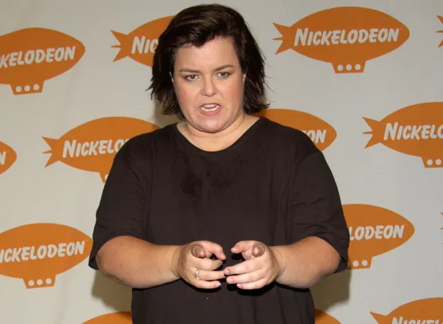 Actress/comedienne/TV presenter ROSIE O'DONNELL at Nickelodeon's 15th Annual Kids Choice Awards in Santa Monica. 20APR2002. Paul Smith / Featureflash