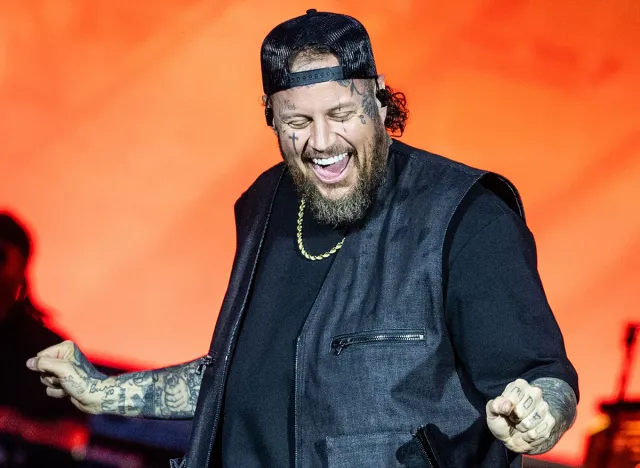 London, UK - September 20, 2025: Jelly Roll performs at Tottenham Hotspur