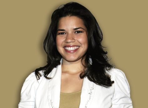 HOLLYWOOD, CALIFORNIA - June 11, 2005. America Ferrera attends at the 19th Annual Fulfillment Fund "Achievement Awards" at the Kodak Theatre in Hollywood, California.