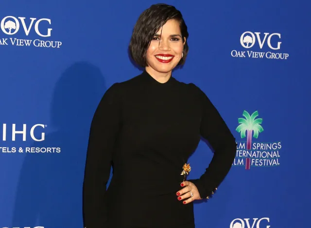 LOS ANGELES - JAN 4: America Ferrera at the 2024 Palm Springs International Film Festival Gala Arrivals at the Palm Springs Convention Center on January 4, 2024 in Palm Springs, CA
