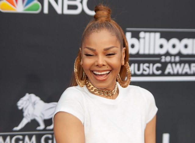 Honoree Janet Jackson attends the Red Carpet at the 2018 Billboards Music Awards at the MGM Grand Arena in Las Vegas, Nevada USA on May 20th 2018