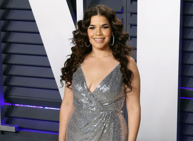 BEVERLY HILLS - FEB 24: America Ferrera at the 2019 Vanity Fair Oscar Party at The Wallis Annenberg Center for the Performing Arts on February 24, 2019 in Beverly Hills, CA