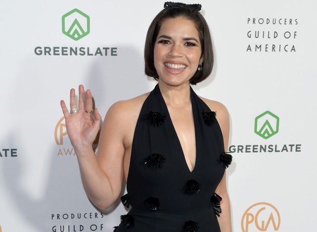 LOS ANGELES, USA. February 25, 2024: America Ferrera at the 2024 Producers Guild Awards at the Dolby Theatre.